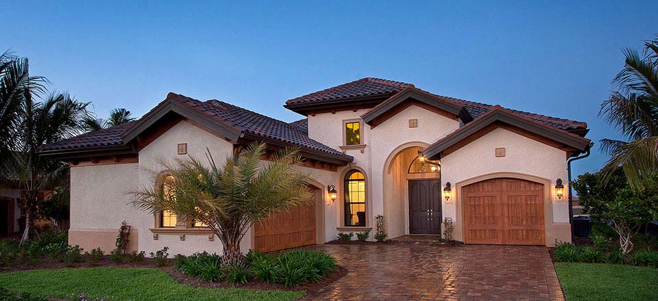 Orchid II Model in Lantana at Olde Cypress, Stock Construction